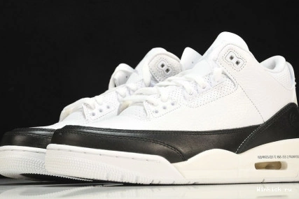 WHITE JORDAN FRAGMENT BLACK 3 AIR 0923